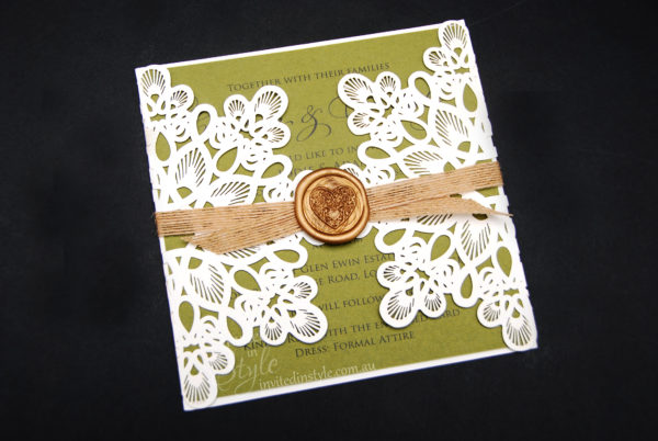 Paper Lace - with wax seal - Image 4