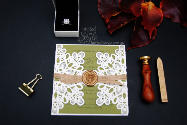 Paper Lace - with wax seal - Image 5