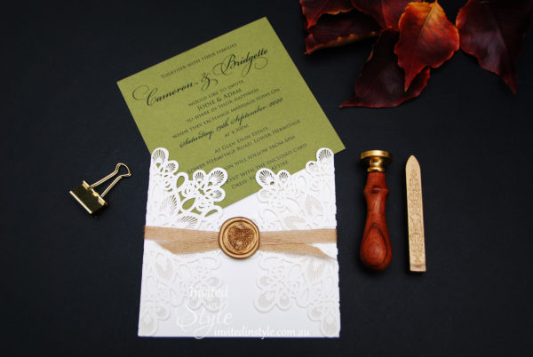 Paper Lace - with wax seal - Image 6