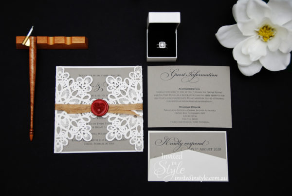 Paper Lace - with wax seal - Image 7