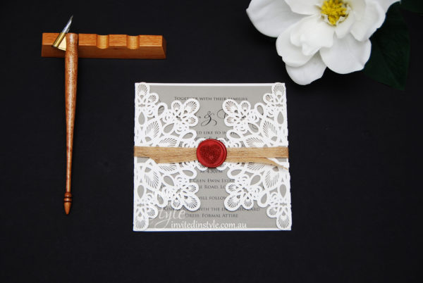 Paper Lace - with wax seal - Image 9