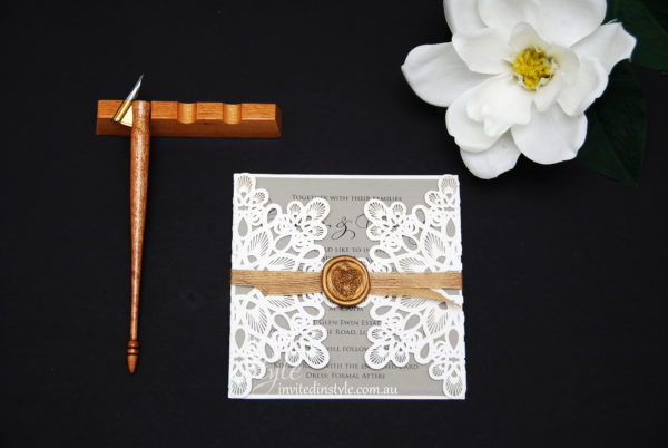 Paper Lace - with wax seal - Image 10